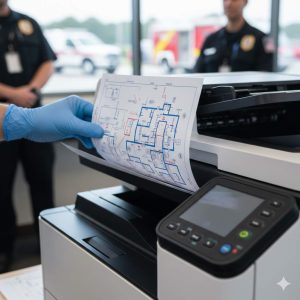 Read more about the article Mission-Critical Reliability: Why Virginia Beach First Responders Need 99.9% Copier Uptime